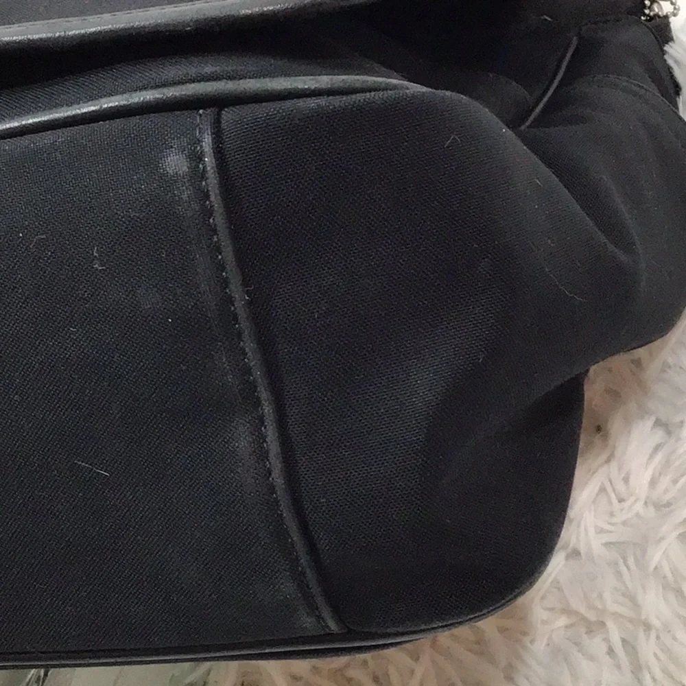 Coach Transatlantic canvas and leather messenger bag